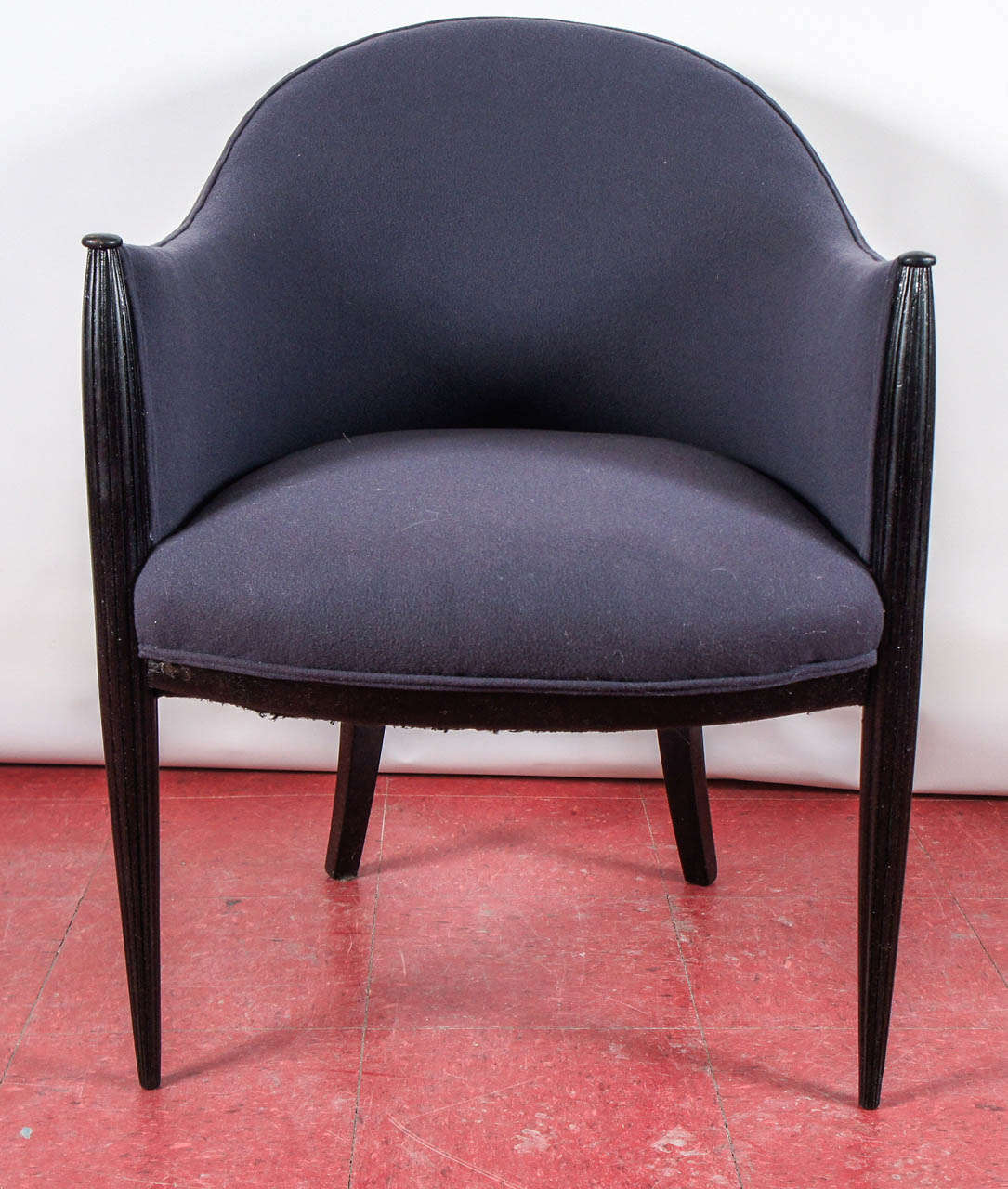 French Six Rhulmann or Paul Follot Style Chairs, Priced Per Pair For Sale