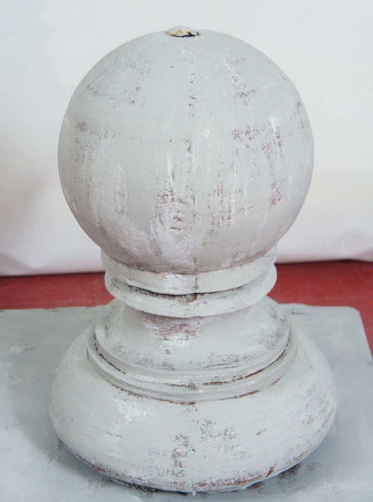 Pair of Impressive Large Gate Pier Finials For Sale at 1stdibs