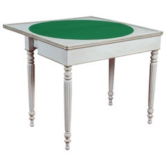 Louis XVI Style Console or Card Table