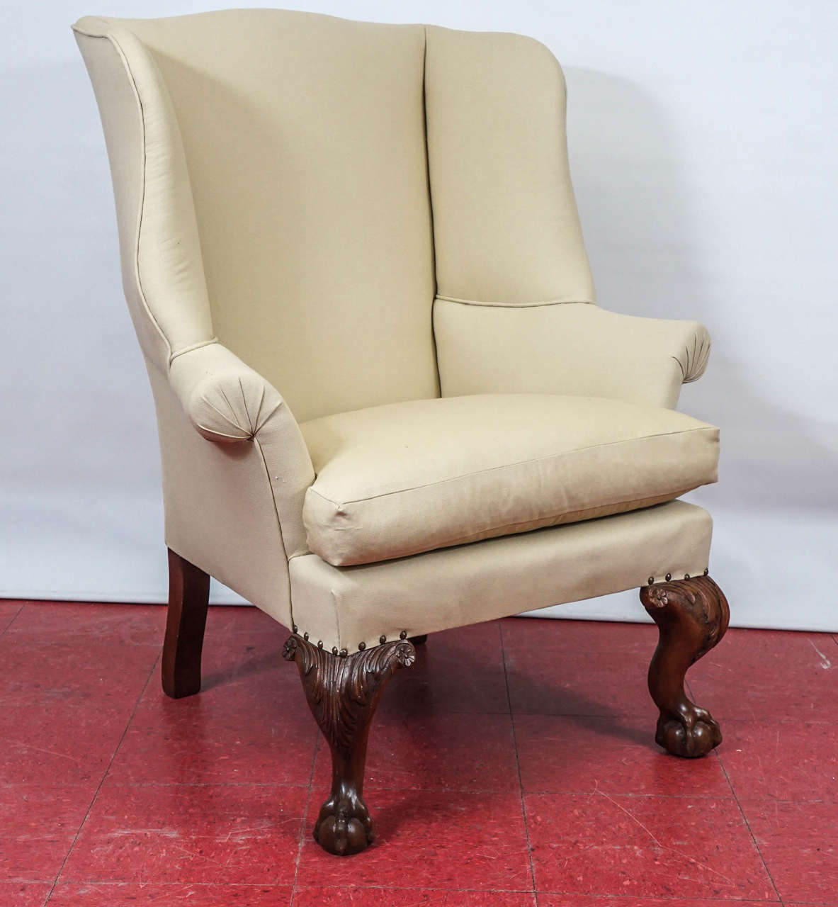 William IV Pair of George II Wingback Chairs
