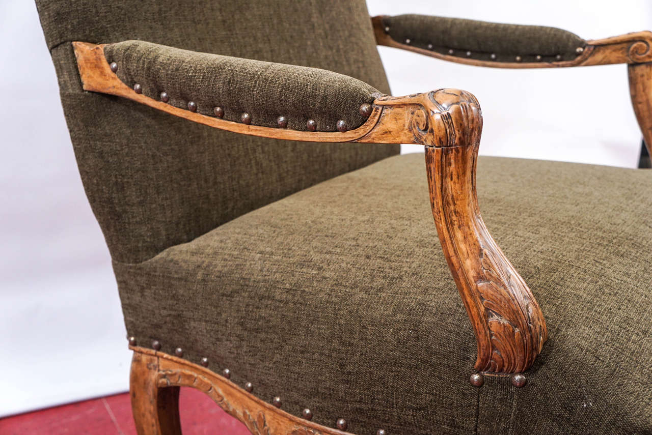 20th Century Louis XV Style Armchair For Sale