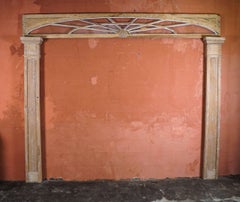 Federal Period Transom and Pilasters