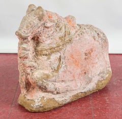 Early Chinese Stone Horse Sculpture