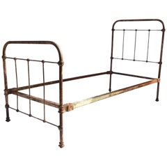 Victorian Single Iron Bed