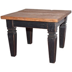Rustikaler Holz-Beistell- oder Couchtisch