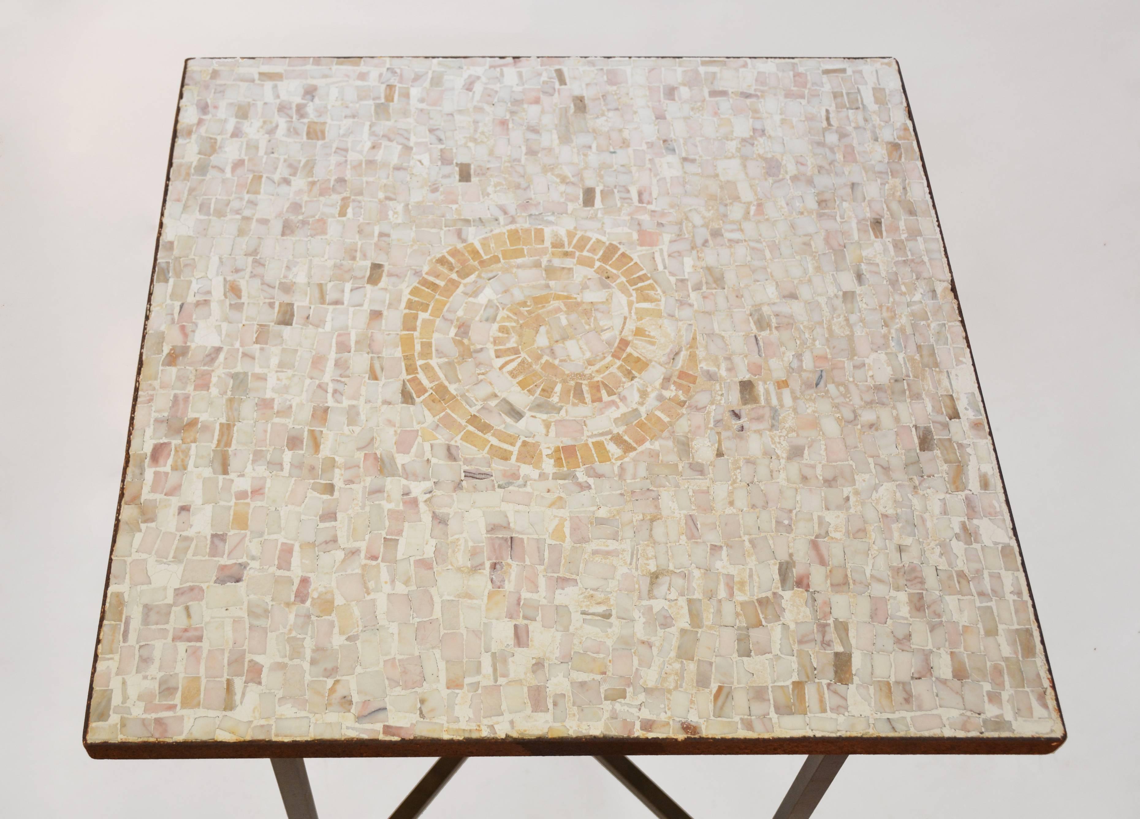 Other Vintage Mosaic Table For Sale