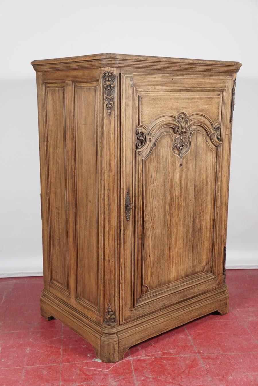 19th Century French Oak Cabinet 1