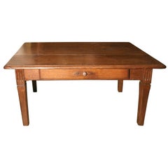 Antique Rustic French Country Coffee Table