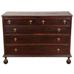William & Mary Style Chest of Drawers