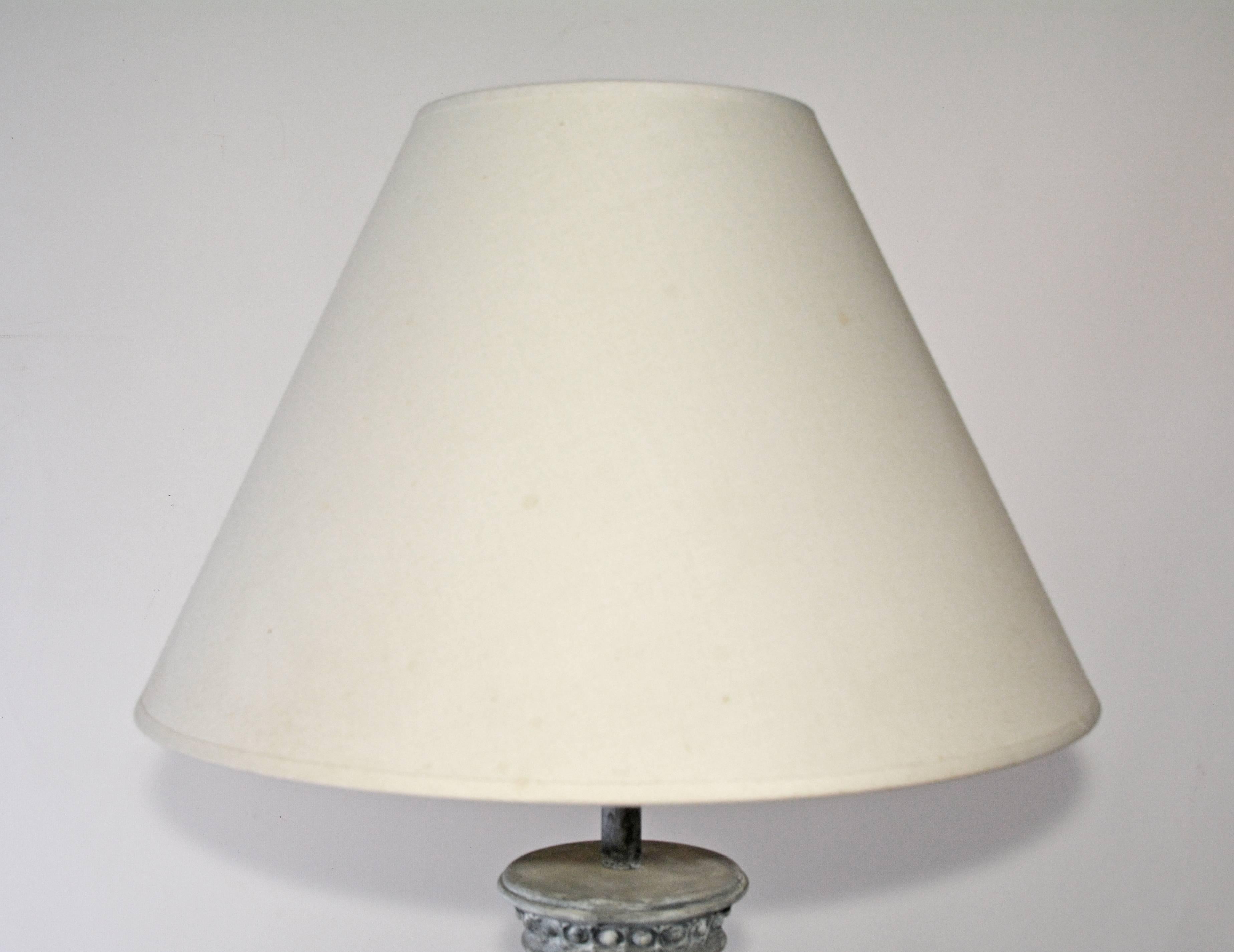 Classical Greek Neoclassical Table Lamp For Sale