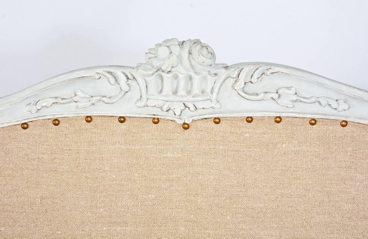 Wood 19th Century Louis XV Settee For Sale