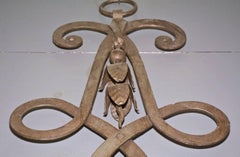 Pareja grande de candelabros de pared de estilo rococó