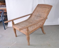 Anglo-Indian Teak Plantation Chair