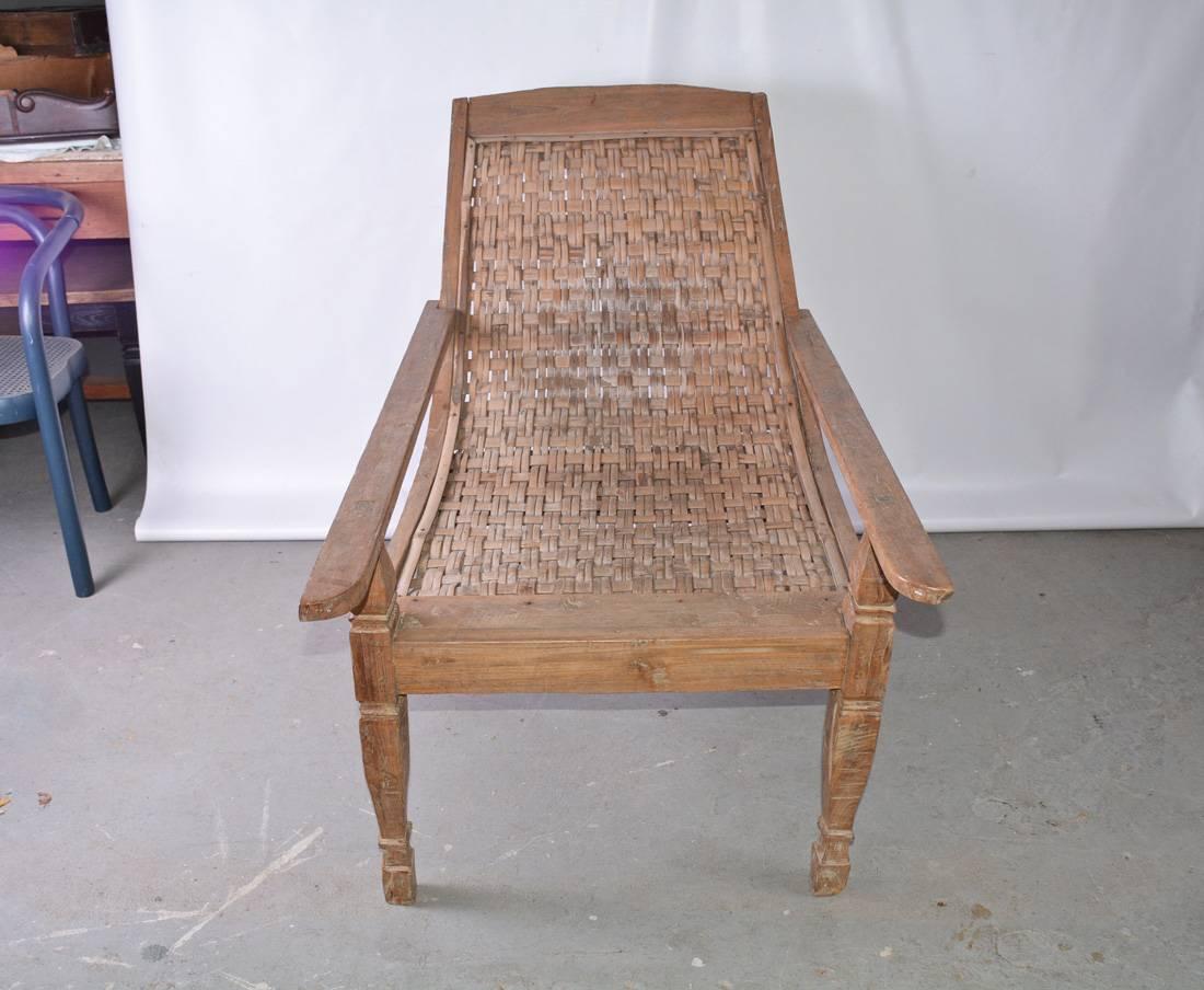 chaise indienne bois