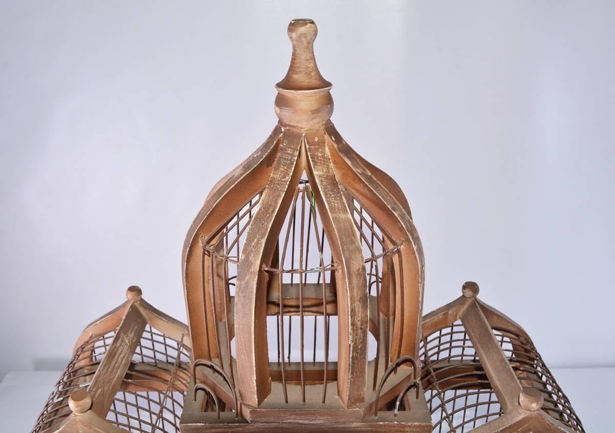 Unknown Antique Architectural Bird Cage