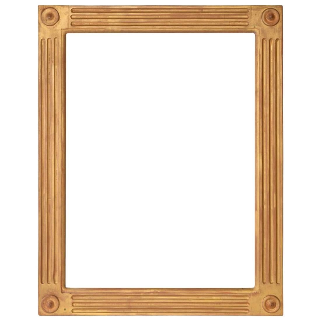 Neoclassical Style Mirror or Picture Frame For Sale