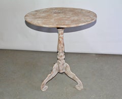 Pair of Oval Swedish Style Pedestal Tables