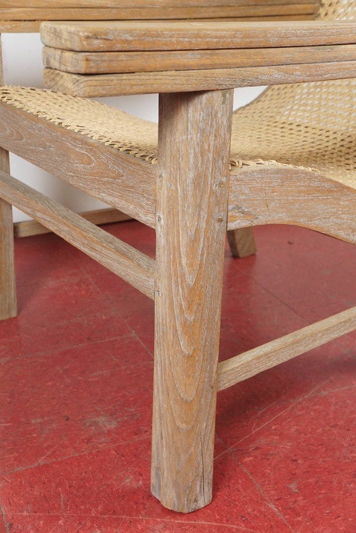 Cane 19th Century Anglo-Indian Plantation Chair