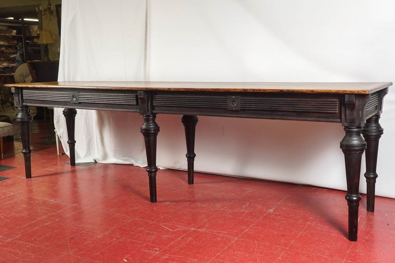 Victorian Antique Draper's Table