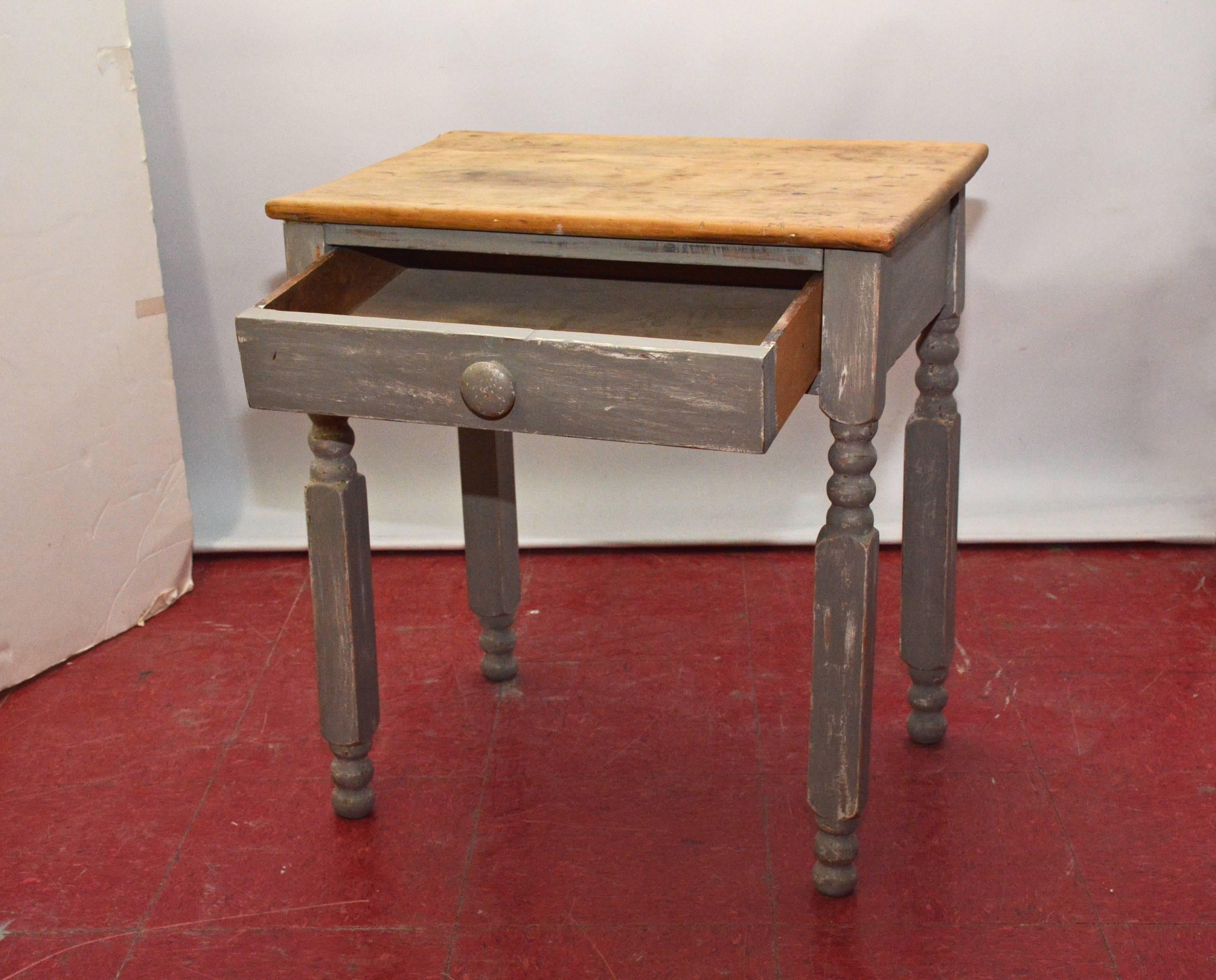 Unknown Gustavian Style Country End Table