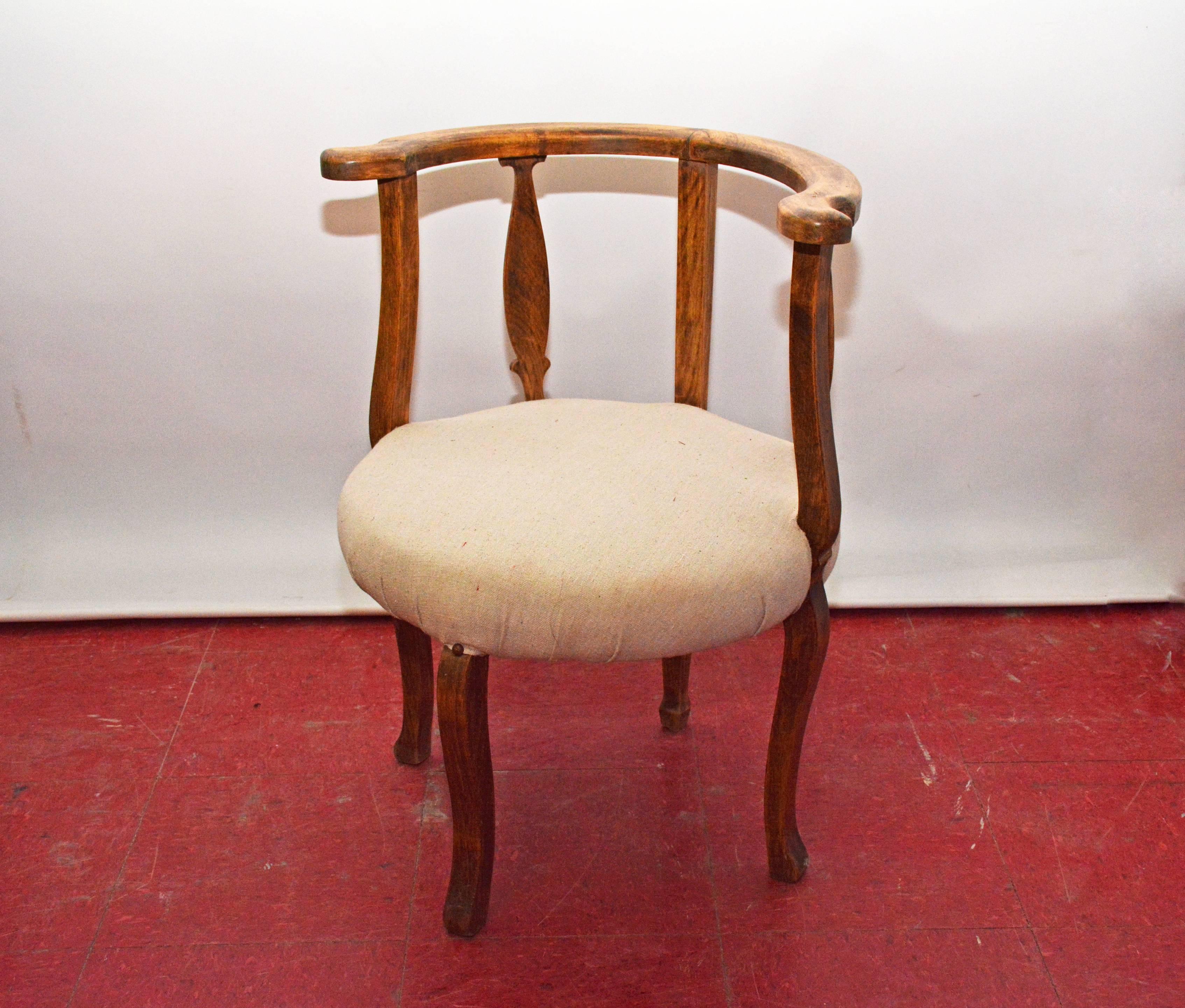 Antique Country Desk or Corner Chair 1