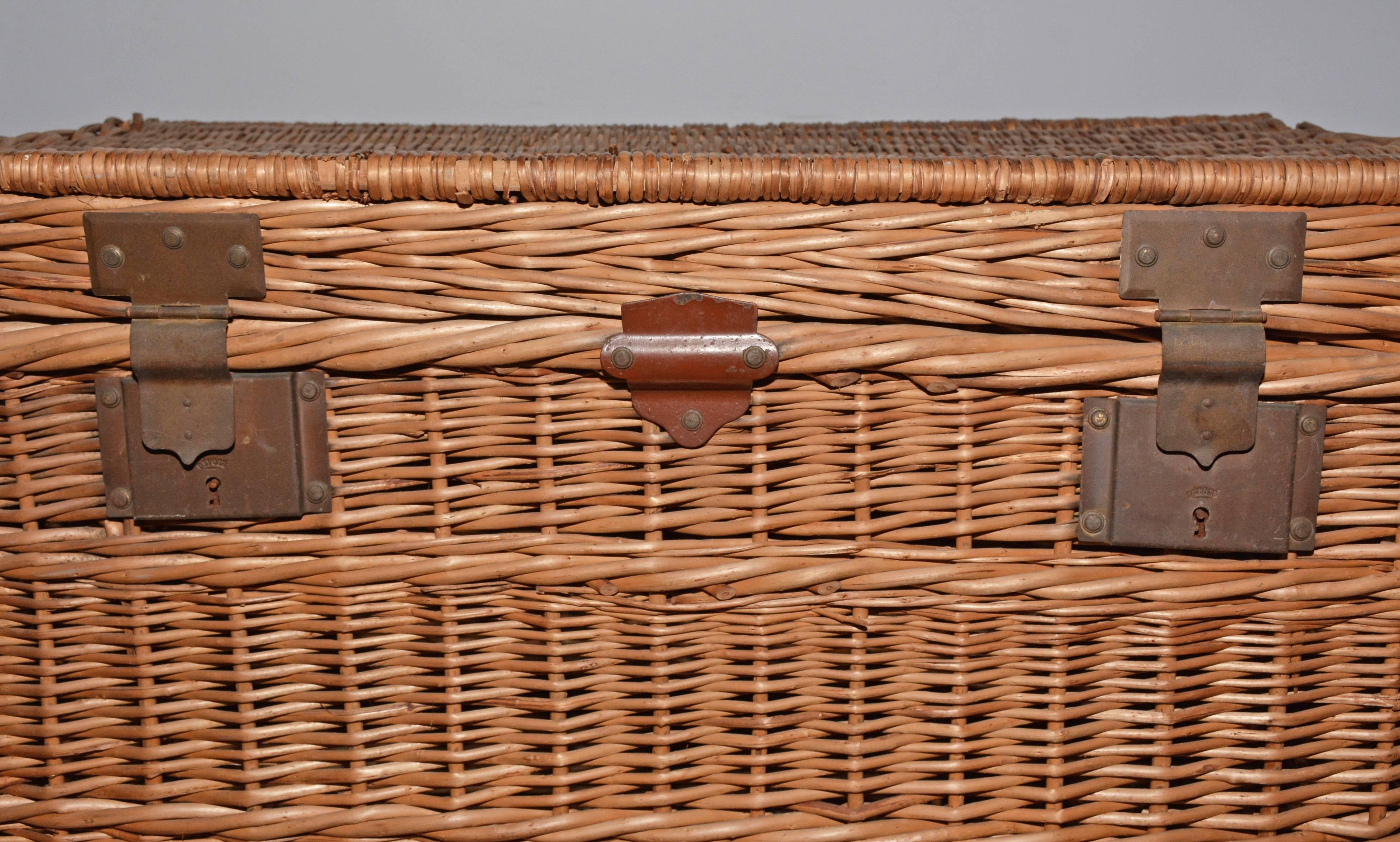 large vintage basket