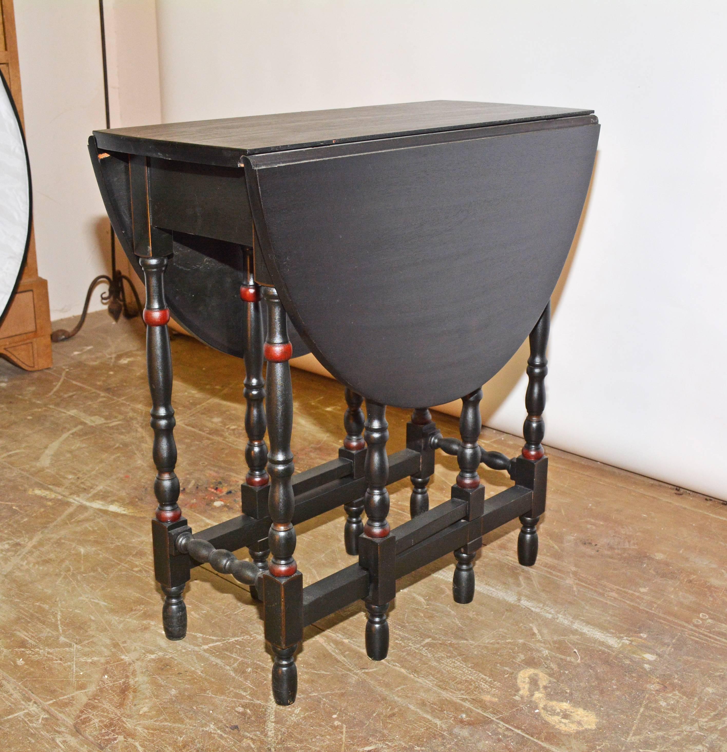 gate leg table and chairs