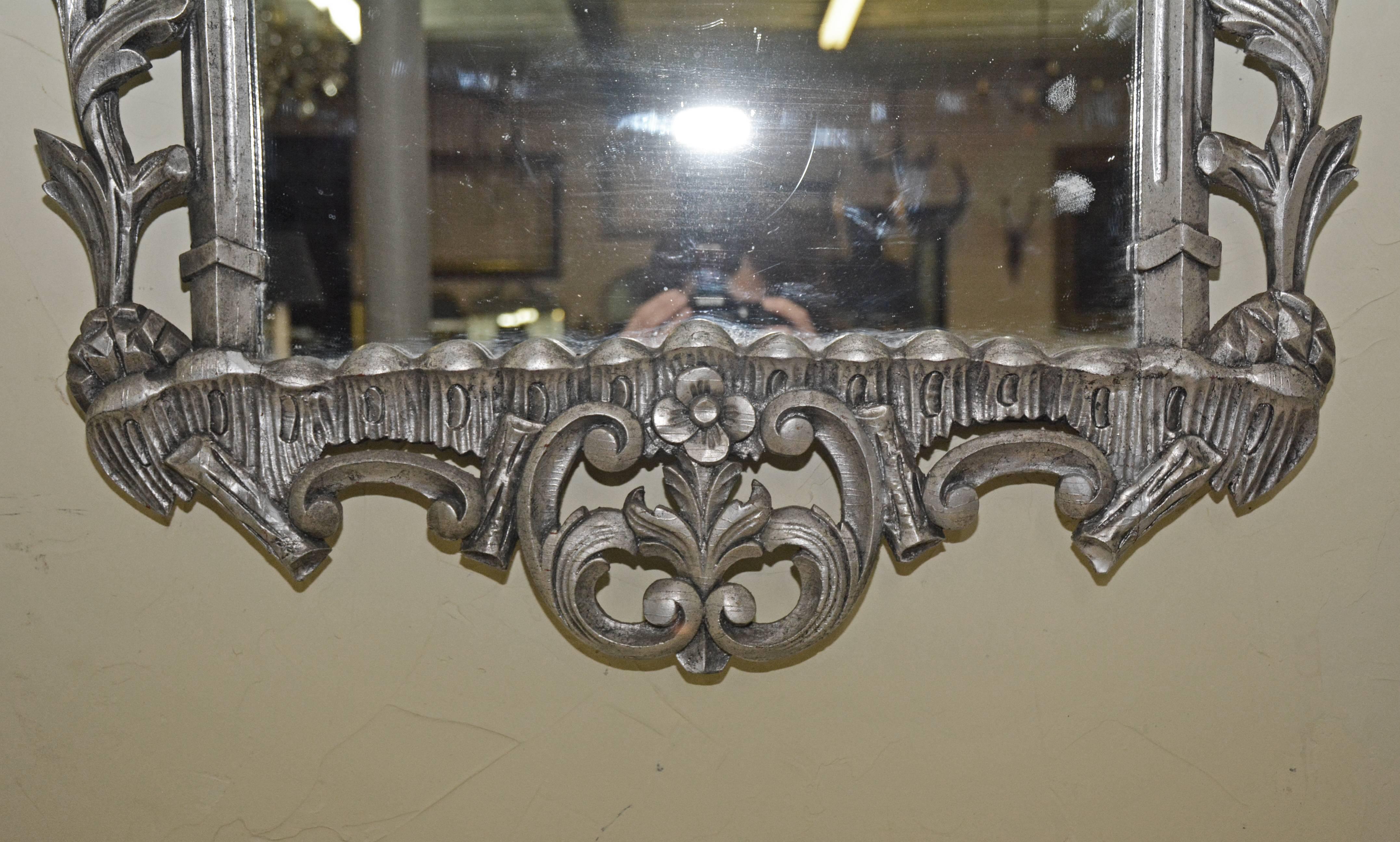 Unknown Chinese Chippendale Style Mirror
