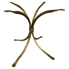 Gold Gilt Metal Garden Dining Table Base