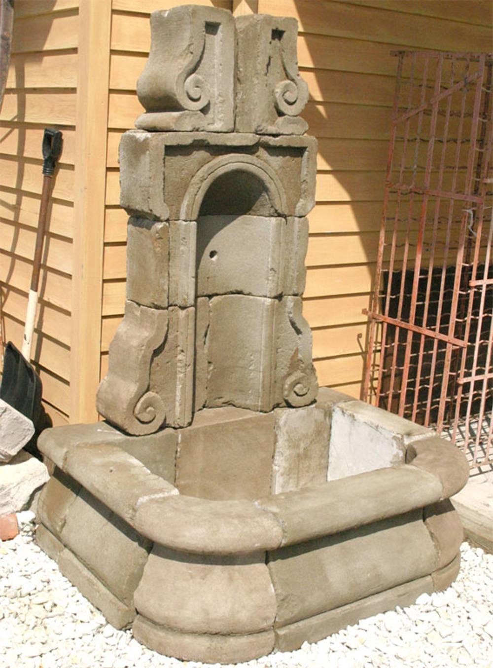 Cast from an original 19th century French fountain.