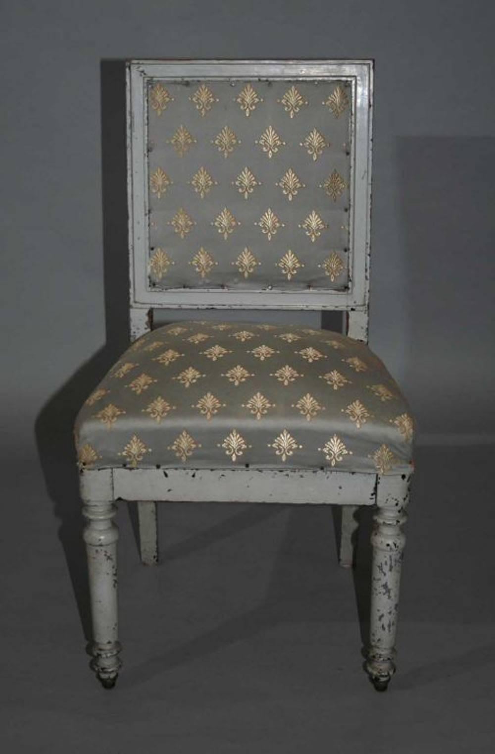 Swedish, Gustavian Style painted side or desk chair.