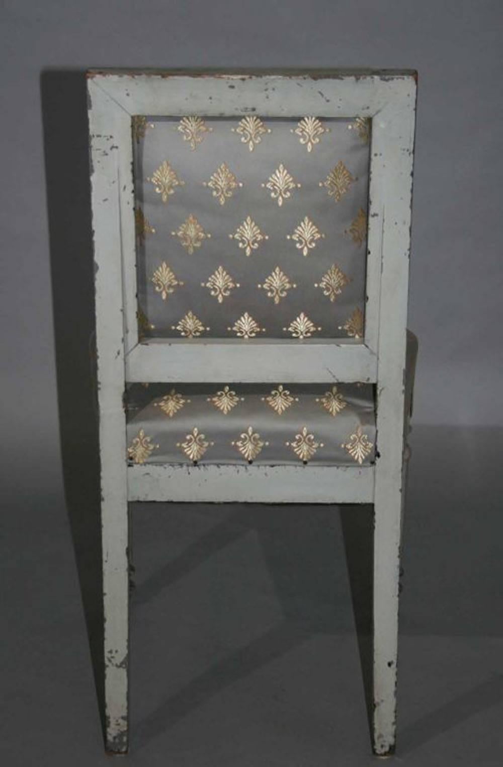 Swedish Painted Occasional Chair 1