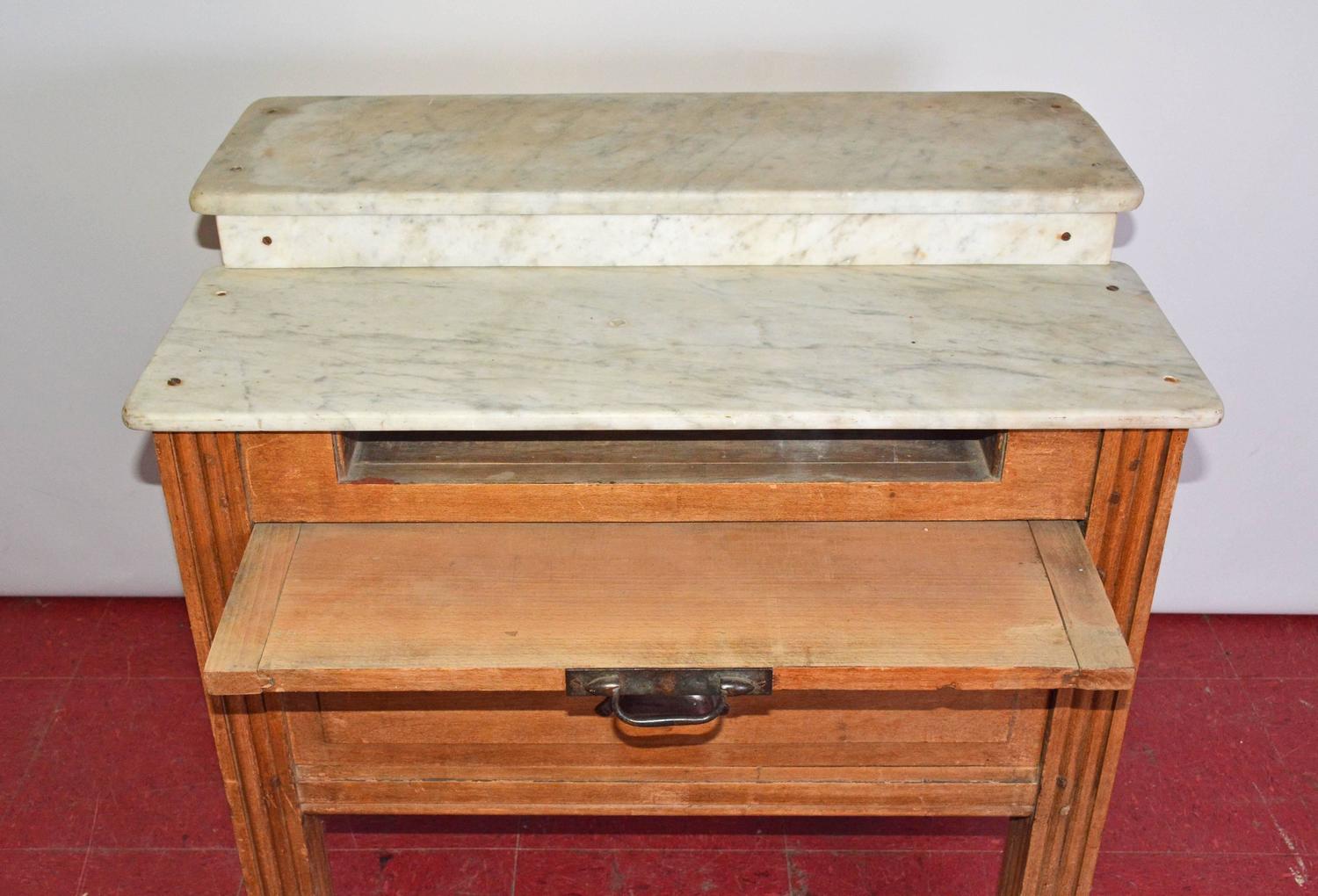 Antique French Baker's Wrapping Table For Sale at 1stdibs