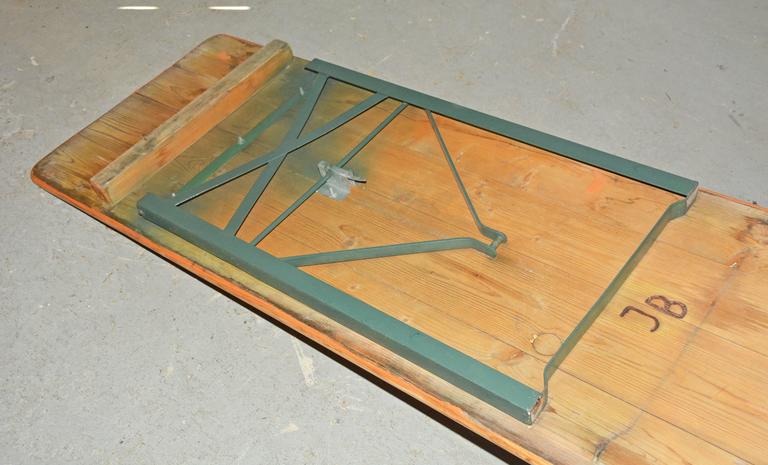 Folding Beer Hall Table For Sale at 1stdibs