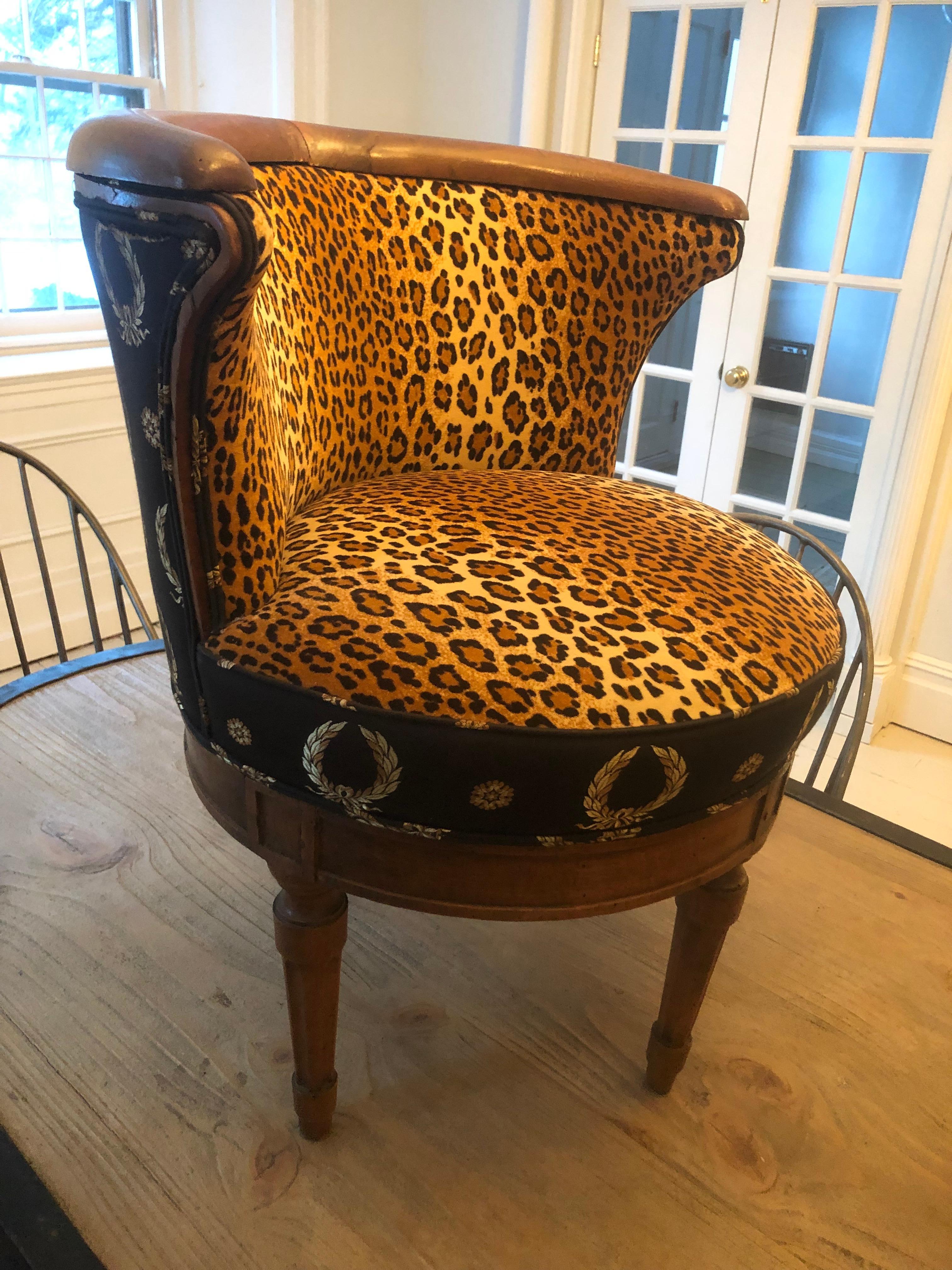 French Barrel Slipper Chairs For Sale 4