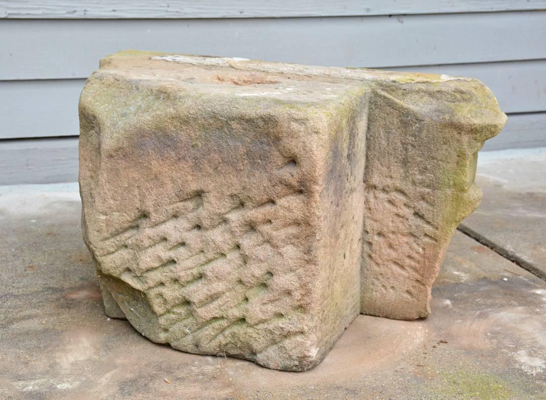 British Two Early Architectural Stone Capital