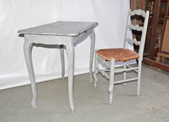Vintage Country French Dressing Table and Chair