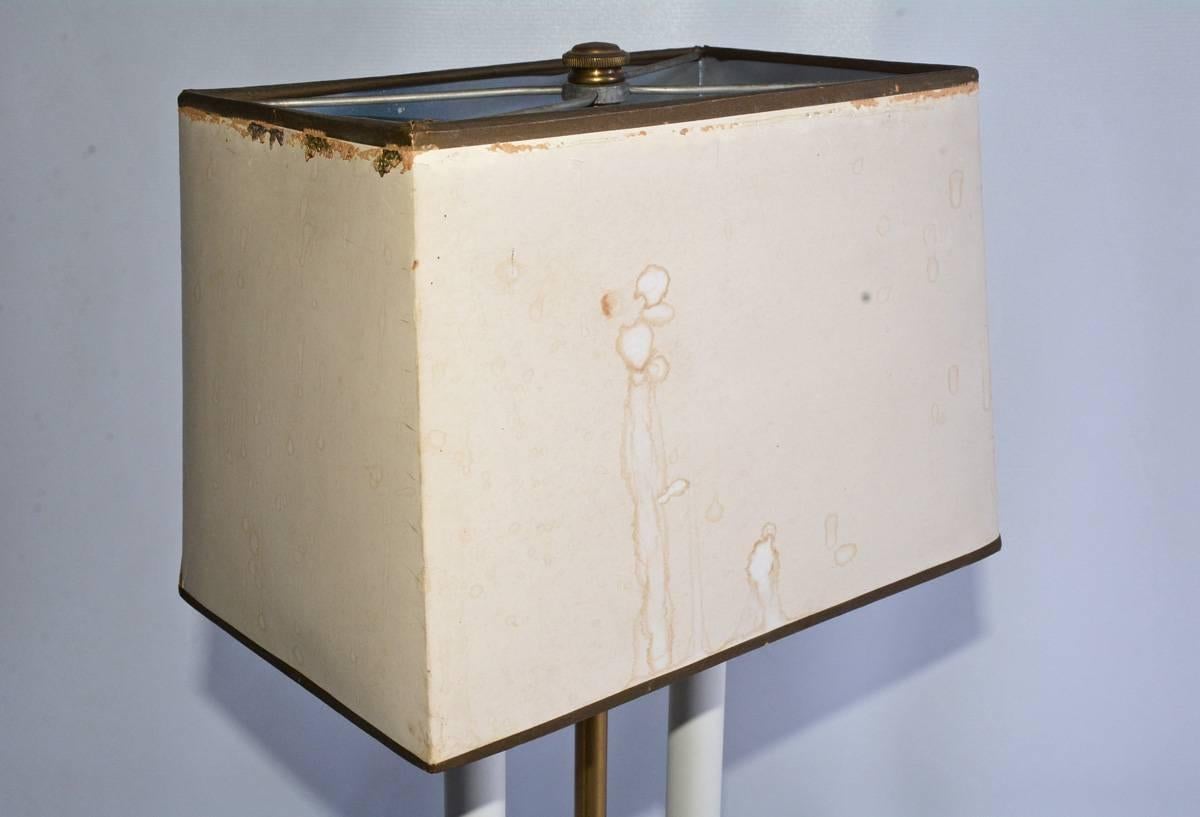Unknown measure check Vintage Brass Bouillotte Table/Desk Lamp