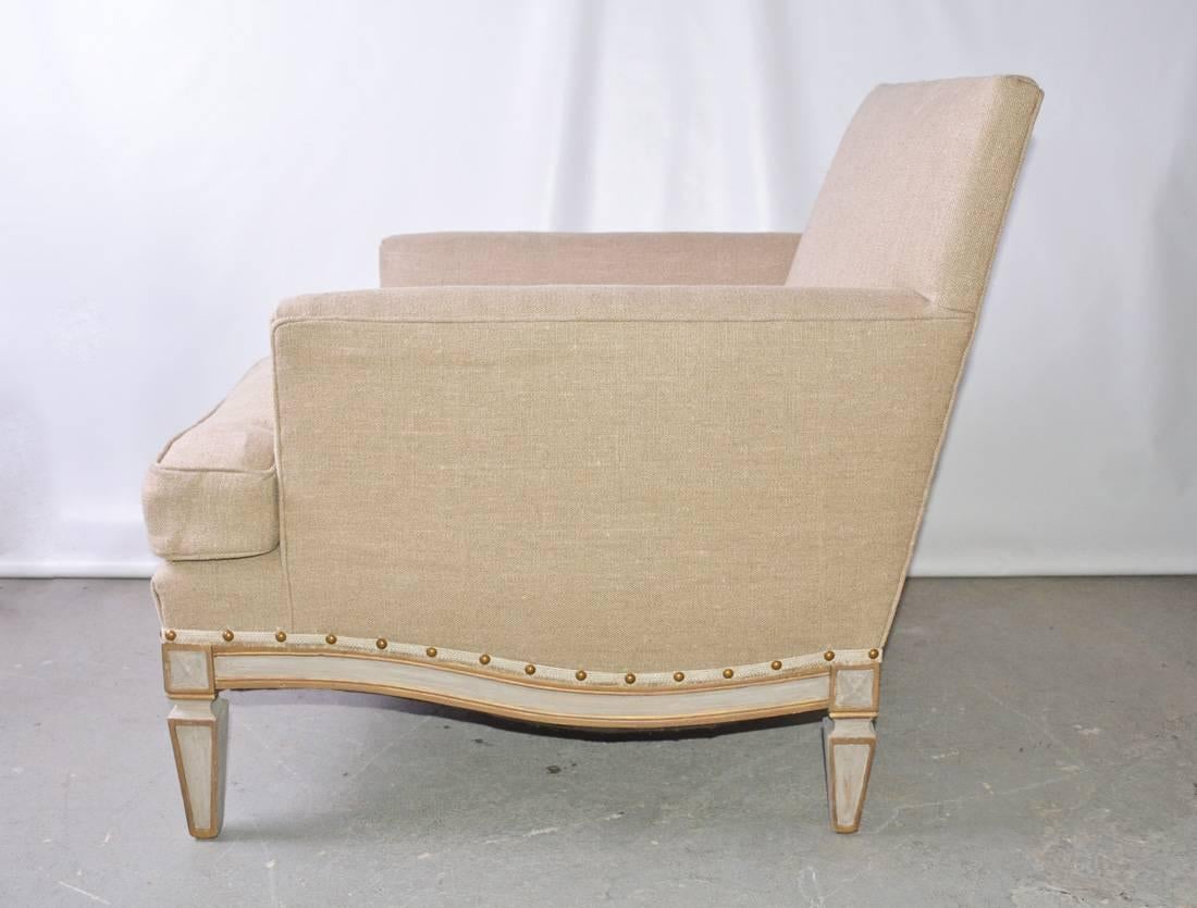 American Vintage Neoclassical Club Chair