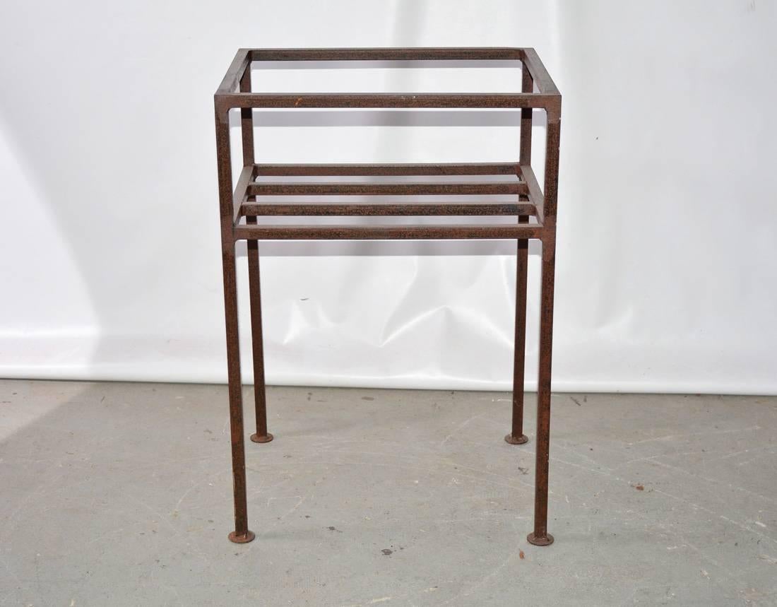 Custom Iron Table Frames, Priced Singly, Table Base Only For Sale 2