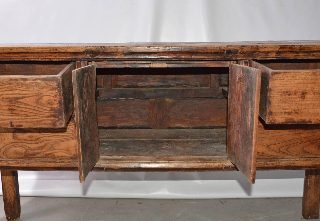 Rustic 18th Century Chinese Sideboard
