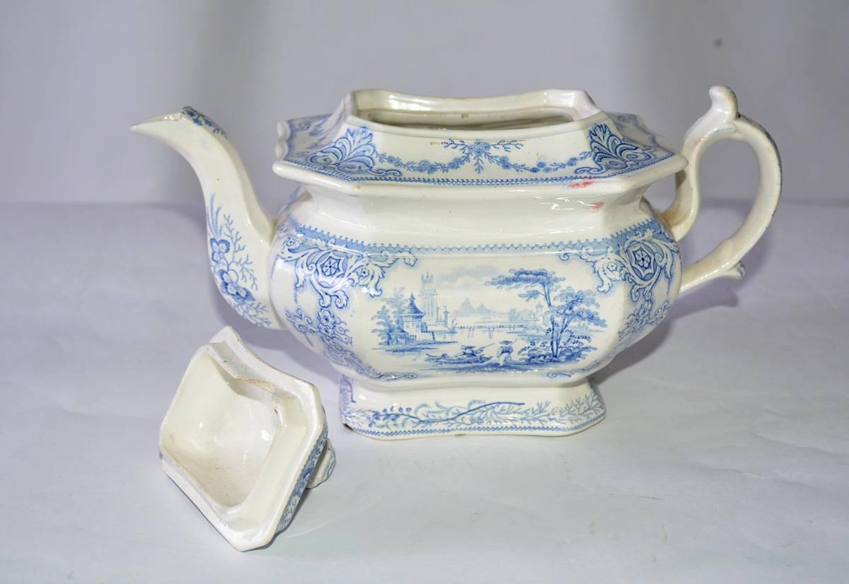 Hand-Crafted Classic English Ceramic Tea Set