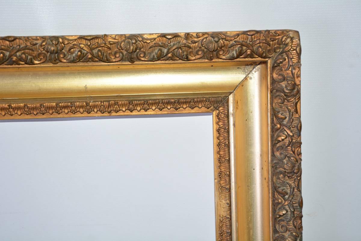 antique wood frame