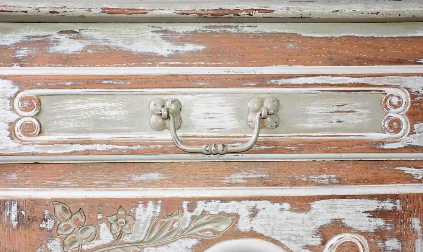 19th Century Antique French Provincial, Louis XV Buffet