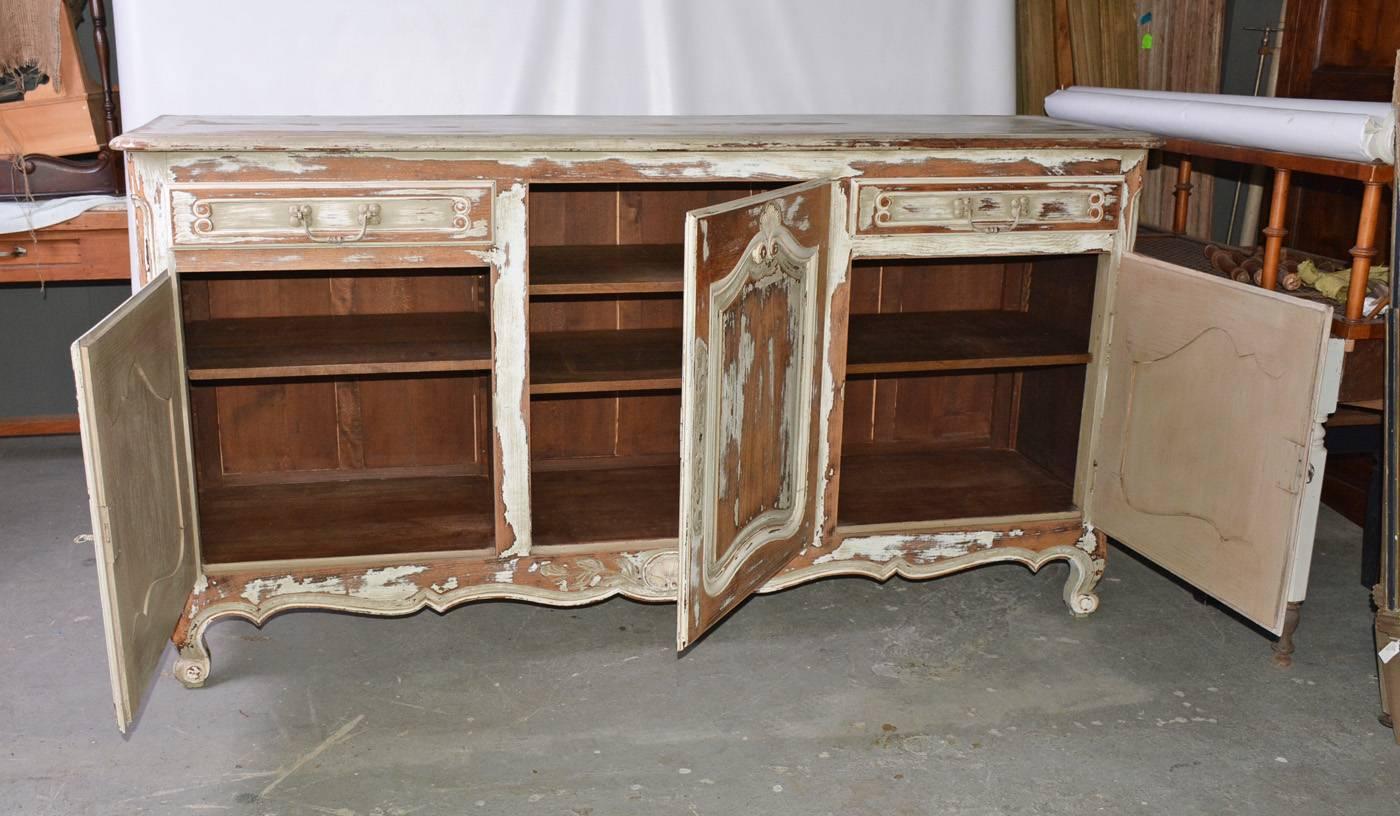 Antique French Provincial, Louis XV Buffet 1