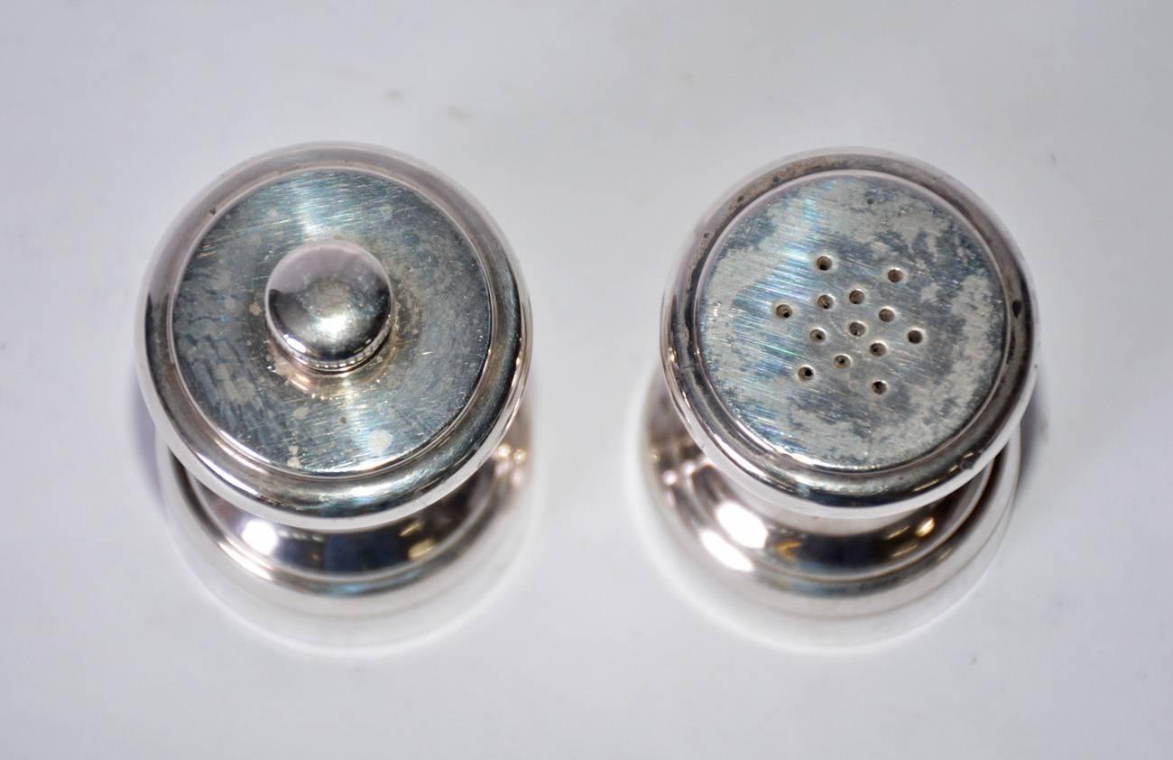 neco silver plate salt and pepper