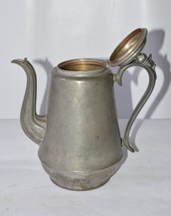 Antique Pewter Coffee Pot