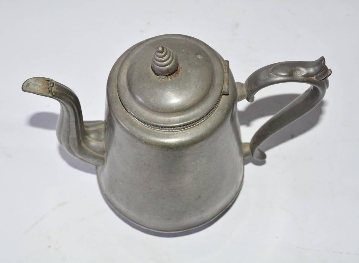 pewter coffee pot value