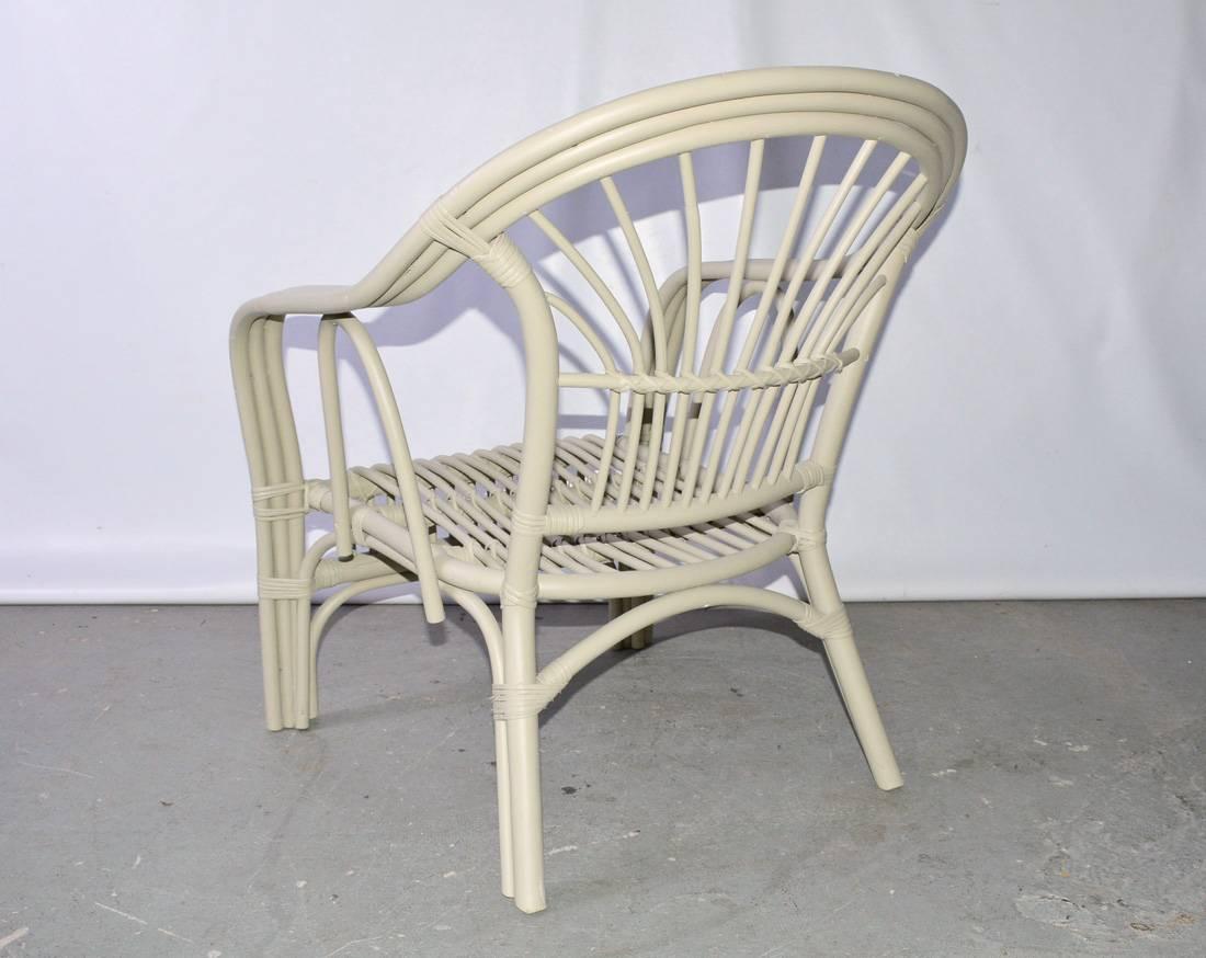 Other Vintage Rattan Armchair For Sale