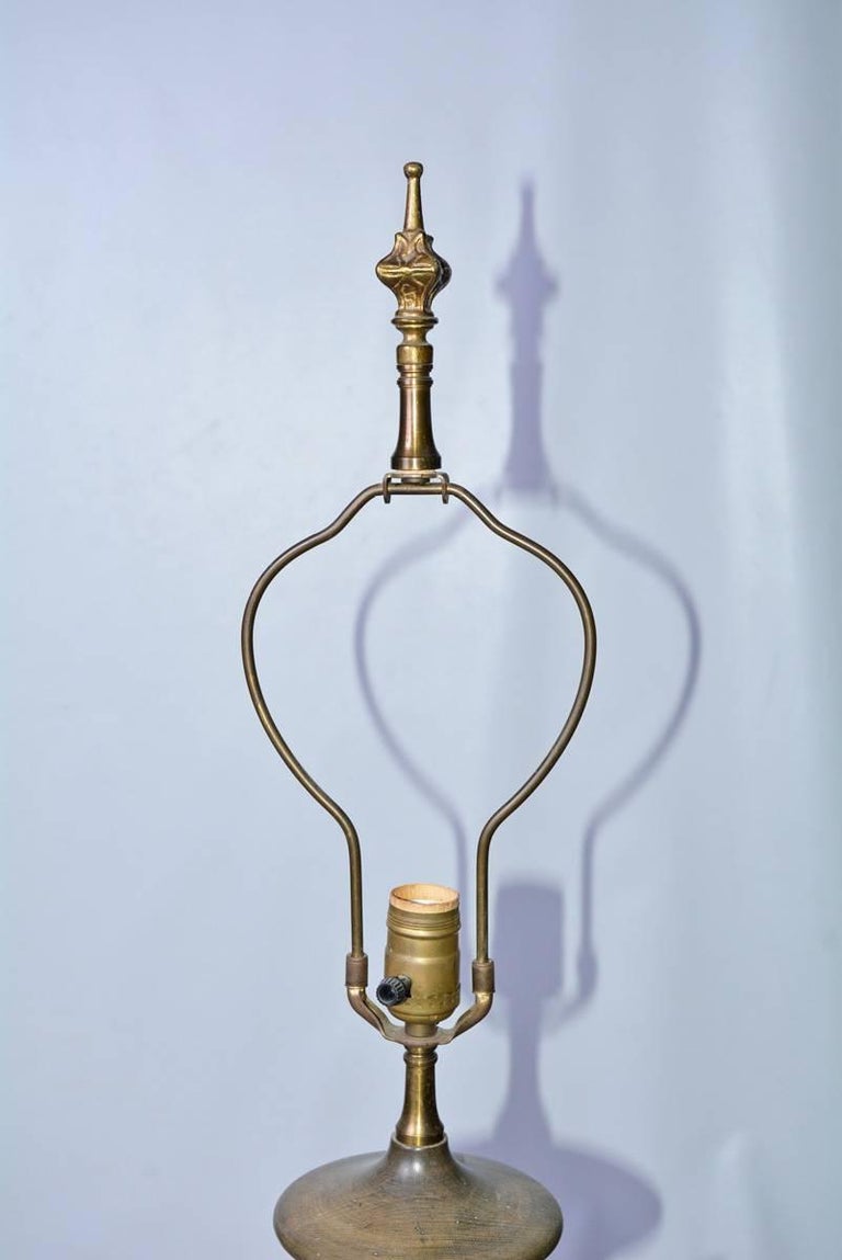 European Antique Table Lamp a la Ancient Torchere For Sale